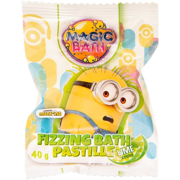 Minions Bath Fizzing Pastile bile eferverscente pentru baie 40 g preţ