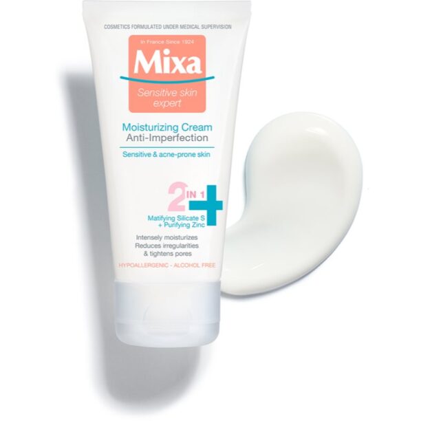 Original Mixa Anti-Imperfection Îngrijire hidratantă impotriva imperfectiunilor pielii 50 ml