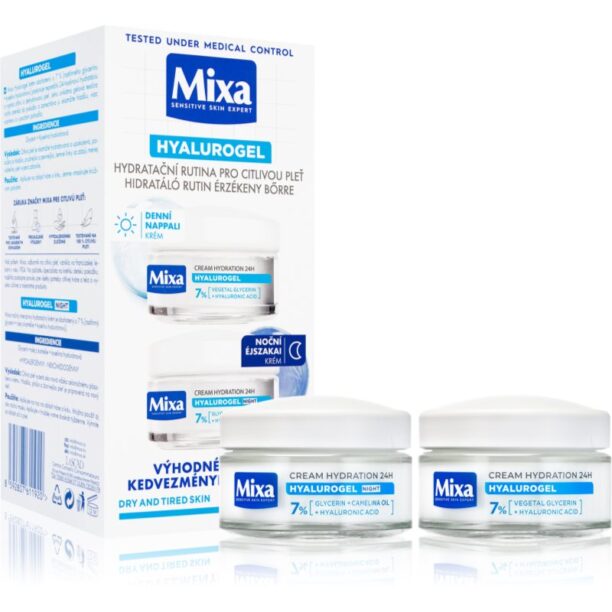 Mixa Hyalurogel set pentru o hidratare intensa 2x50 ml preţ