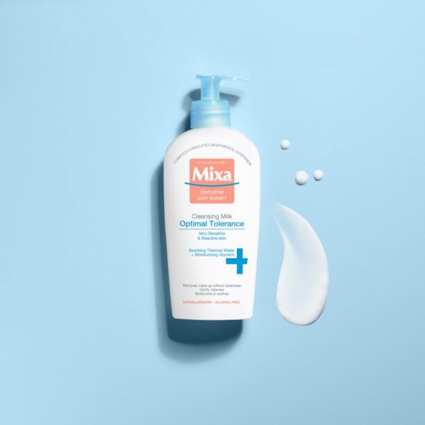 Mixa Optimal Tolerance lapte demachiant 200 ml preţ