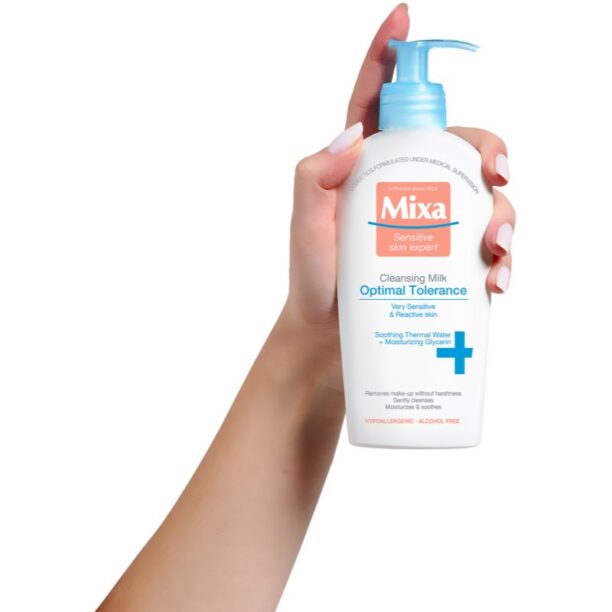 Cumpăra Mixa Optimal Tolerance lapte demachiant 200 ml