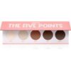 Miyo Eyeshadow The five points paletă cu farduri de ochi culoare 01 We are golden 1 buc