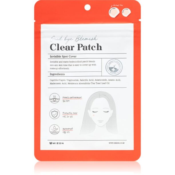 Mizon Good Bye Blemish Clear Patch plasture de curatare impotriva acneei 44 buc