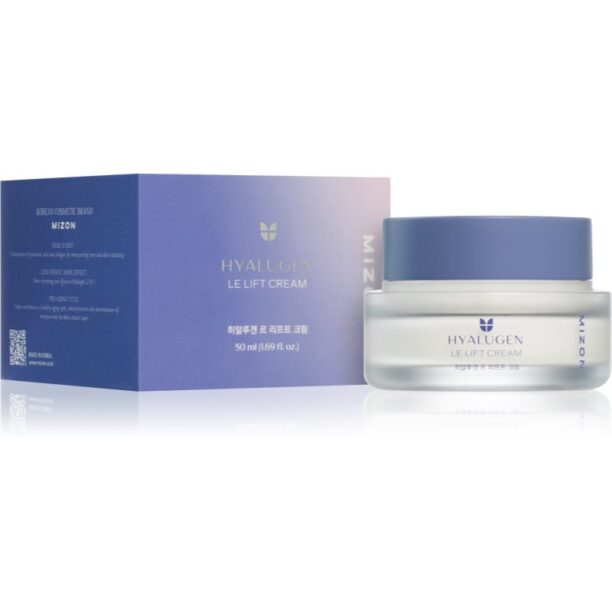 Preţ Mizon Hyalugen Le Lift Cream crema anti-rid pentru netezire pentru nutriția tenului și menținerea hidratării naturale a acestuia 50 ml