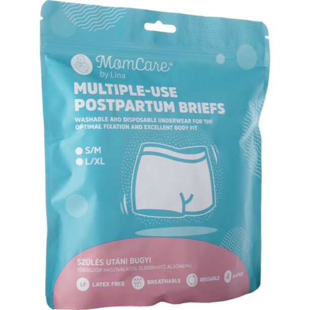 MomCare by Lina Postpartum Briefs chiloți postnatali L-XL 4 buc preţ