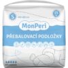 MonPeri Baby Underpads Size S suport pentru schimbat scutecele de unică folosință 40x60 cm 15 buc