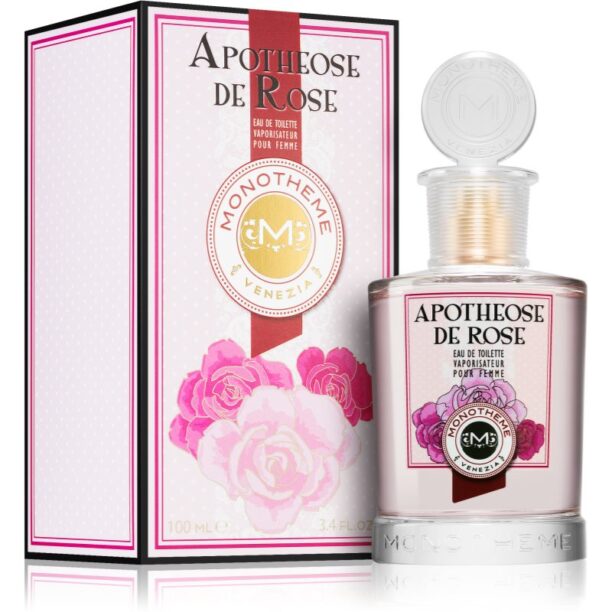 Cumpăra Monotheme Classic Collection Apothéose De Rose Eau de Toilette pentru femei 100 ml