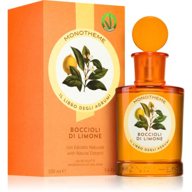 Cumpăra Monotheme Il Libro Degli Agrumi Boccioli di Limone Eau de Toilette unisex 100 ml