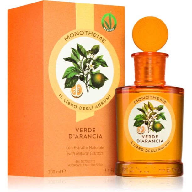 Cumpăra Monotheme Il Libro Degli Agrumi Verde d'Arancia Eau de Toilette unisex 100 ml