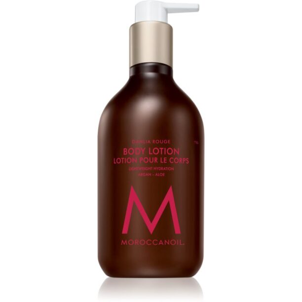 Moroccanoil Body Dahlia Rouge lotiune de corp hranitoare cu ulei de argan Aloe Vera si Vitamina E 360 ml preţ