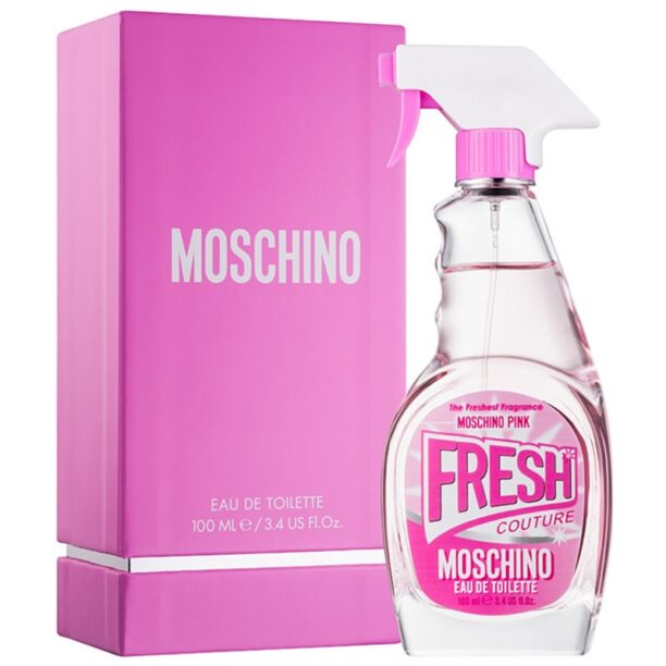 Moschino Pink Fresh Couture Eau de Toilette pentru femei 100 ml preţ