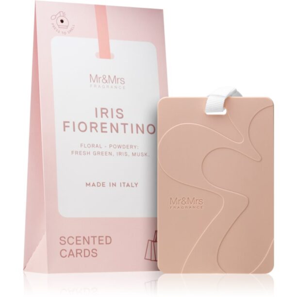 Mr & Mrs Fragrance Iris Fiorentino card parfumat 3 buc preţ