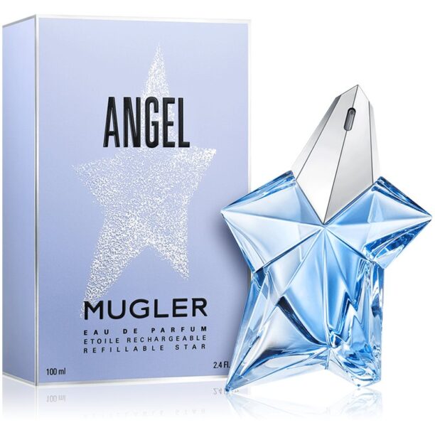 Mugler Angel Eau de Parfum reincarcabil pentru femei 100 ml preţ