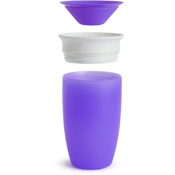 Munchkin Miracle 360° Cup ceasca 12 m+ Purple 296 ml preţ