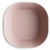 Mushie Square Dinnerware Bowl bol Blush 2 buc