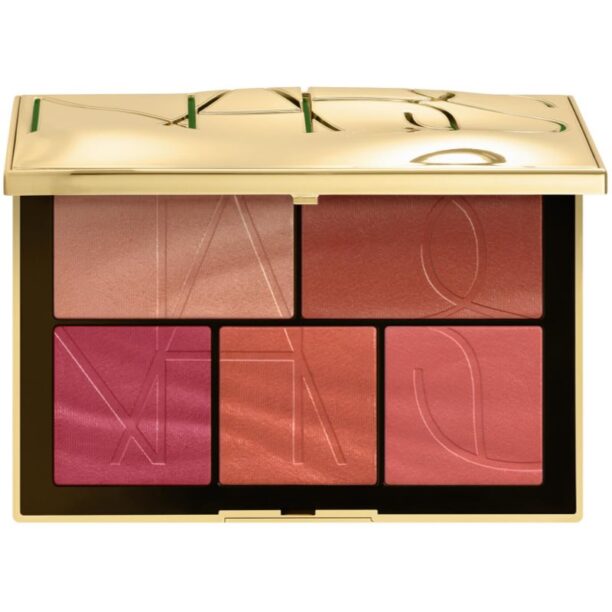 NARS Pure Luxury Light Reflecting Cheek & Eye Palette paleta cu fard de pleoape si fard de obraz culoare MEDIUM TO DEEP 17.4 g preţ