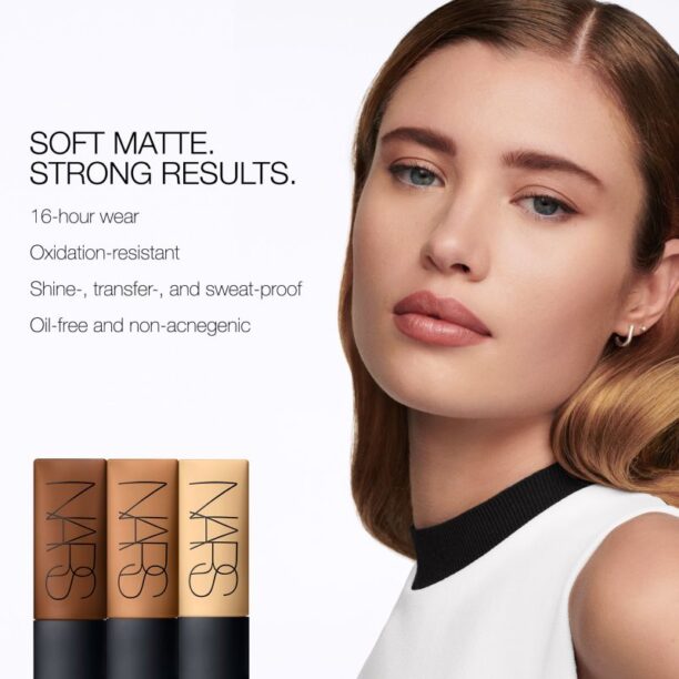 Original NARS SOFT MATTE Complete Foundation machiaj cu efect matifiant culoare FIJI 45 ml