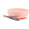 NATTOU Tableware Set of 2 Pieces serviciu de masă pentru copii Pink 2 buc