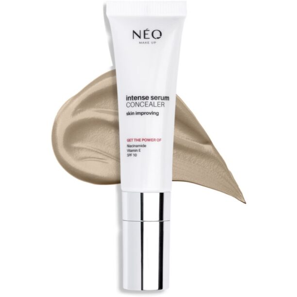 Cumpăra NEO MAKE UP Intense Serum Concealer anticearcan pentru ochi pentru luminozitate si hidratare culoare 04 Gold 5 ml