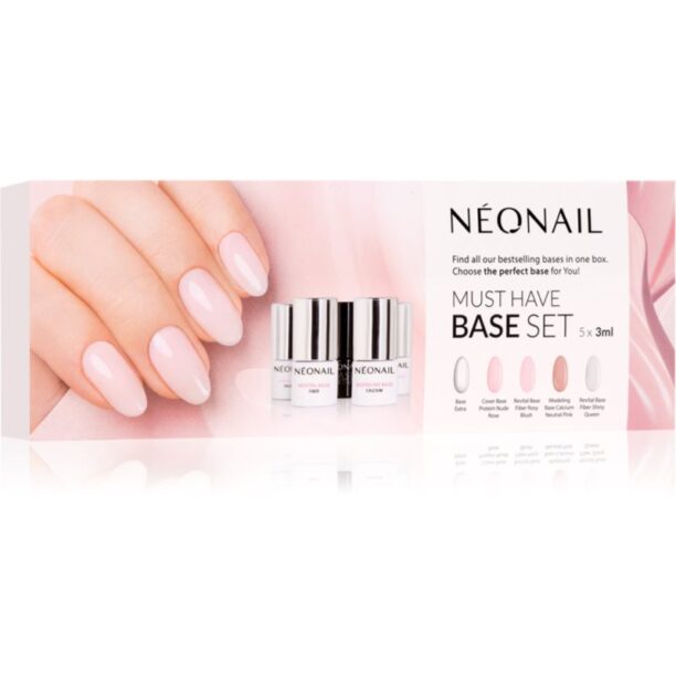 NEONAIL Must Have Base Set set de lacuri de unghii preţ