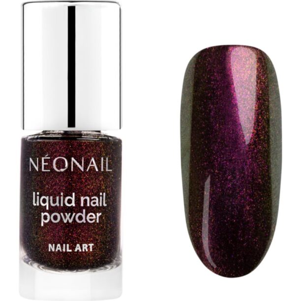 NEONAIL Nail Art Liquid Nail Powder pudra cu particule stralucitoare pentru unghii culoare Chameleon 02 6.5 ml