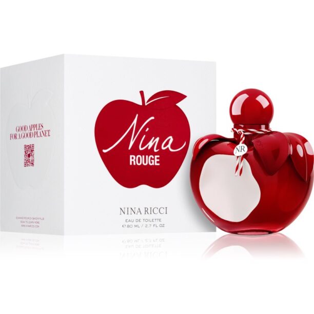 Cumpăra NINA RICCI Nina Rouge Eau de Toilette pentru femei 80 ml