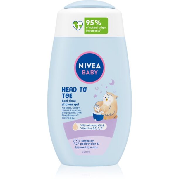 NIVEA BABY Bed Time gel de dus pentru corp si par 200 ml preţ