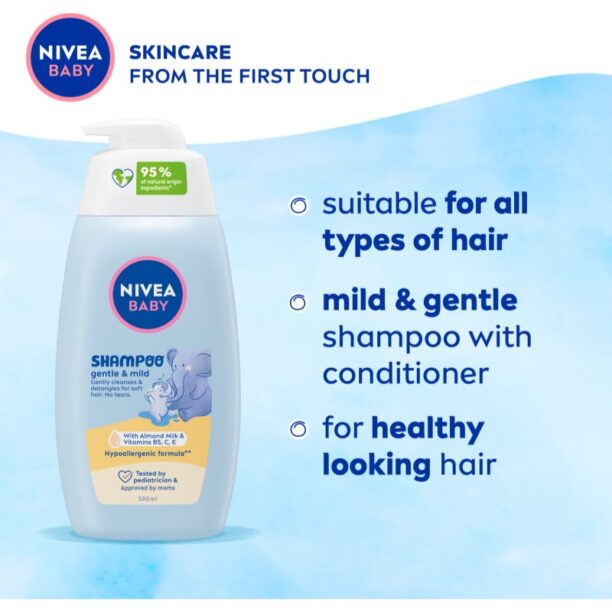 Cumpăra NIVEA BABY sampon delicat 500 ml