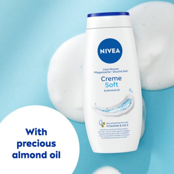 Cumpăra NIVEA Creme Soft gel calmant pentru dus 750 ml