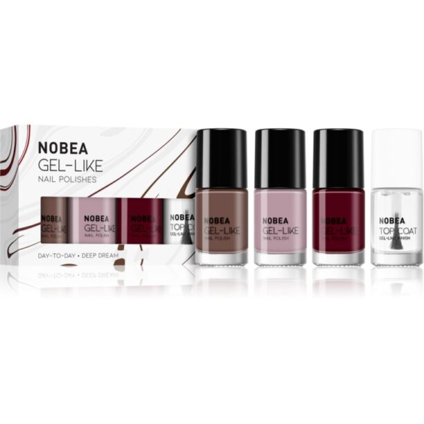 NOBEA Day-to-Day Deep Dream Set set de lacuri de unghii Deliciously deep dream preţ