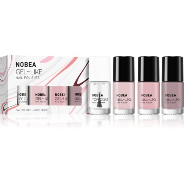 NOBEA Day-to-Day Deep Dream Set set de lacuri de unghii Nude mood preţ