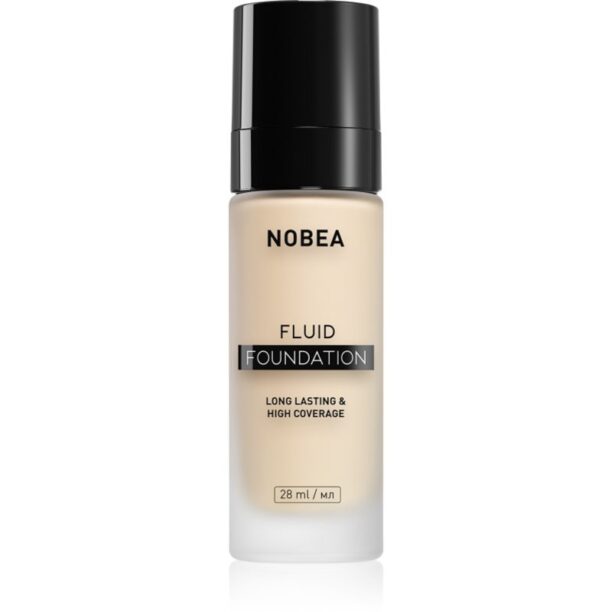 Cumpăra NOBEA Day-to-Day Fluid Foundation machiaj persistent culoare 01 Light beige 28 ml