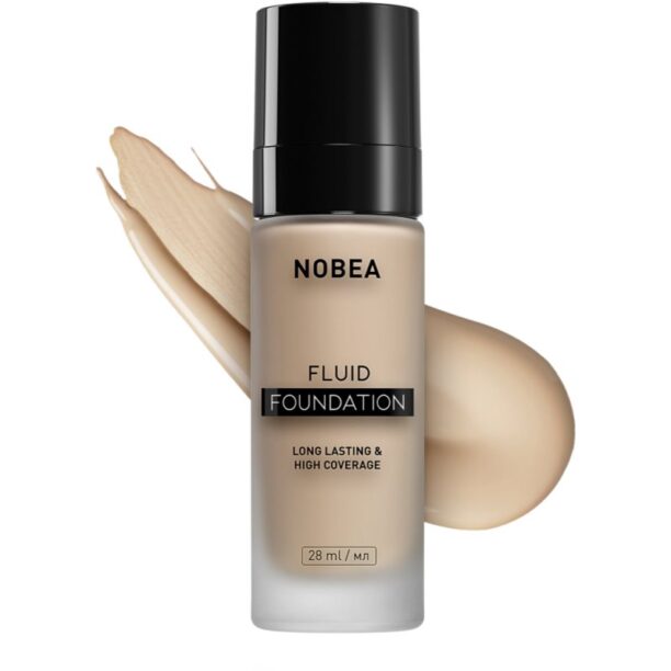 Preţ NOBEA Day-to-Day Fluid Foundation machiaj persistent culoare 04 Warm vanilla 28 ml