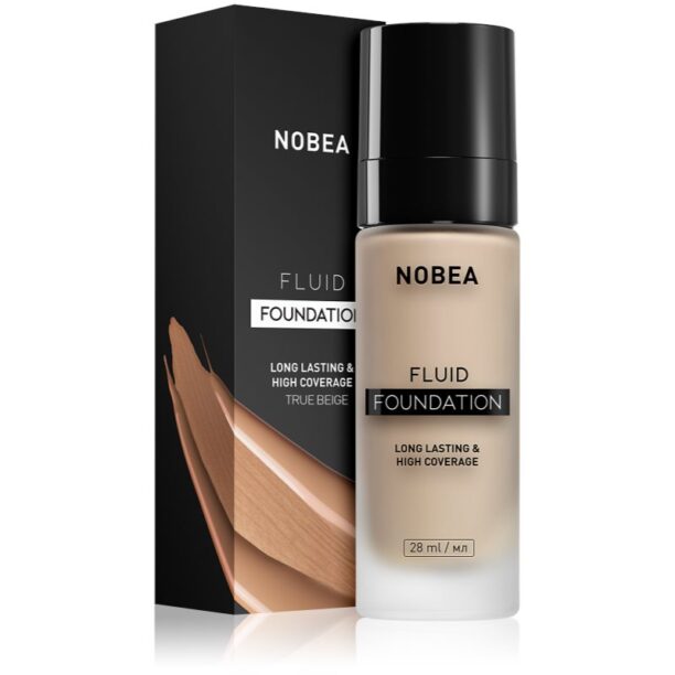 NOBEA Day-to-Day Fluid Foundation machiaj persistent culoare 06 True beige 28 ml preţ