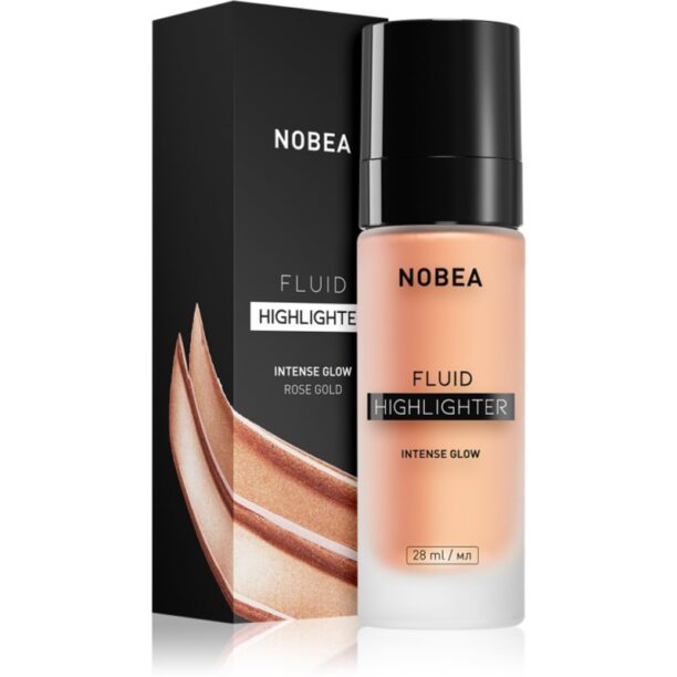 NOBEA Day-to-Day Fluid Highlighter iluminator lichid culoare 02 Rose gold 28 ml preţ