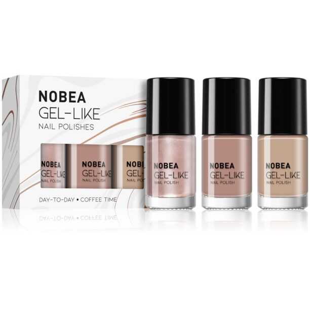 NOBEA Day-to-Day Fresh Frost Set set de lacuri de unghii preţ