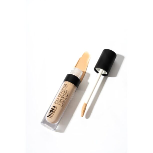 Cumpăra NOBEA Day-to-Day Full Coverage Concealer corector lichid 02 Soft beige 7 ml