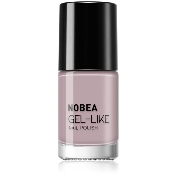 NOBEA Day-to-Day Gel-like Nail Polish lac de unghii cu efect de gel culoare Beige nutmeg #N52 6 ml preţ