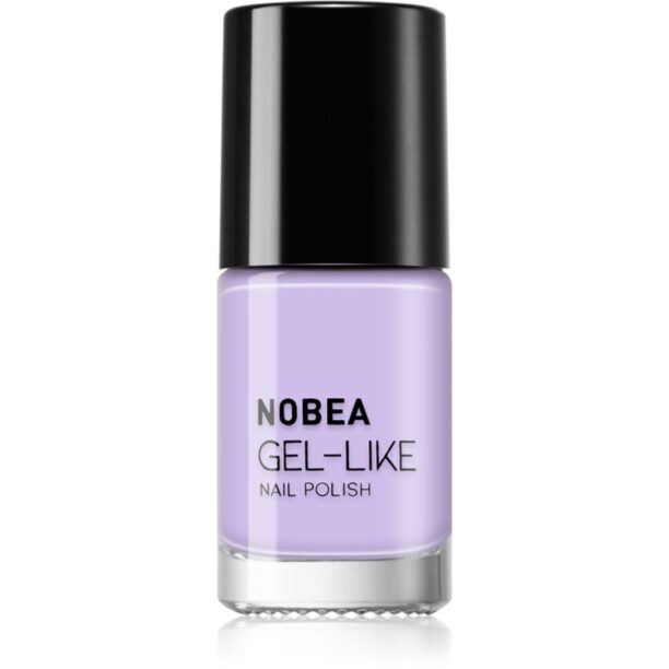 NOBEA Day-to-Day Gel-like Nail Polish lac de unghii cu efect de gel culoare Blue violet #N61 6 ml preţ