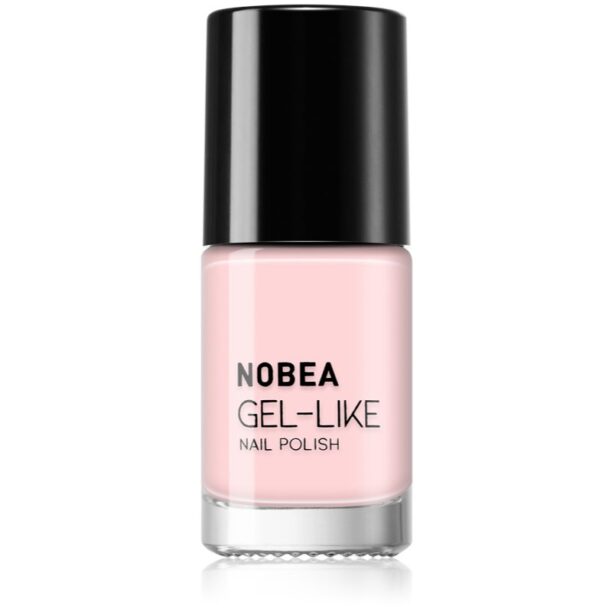 NOBEA Day-to-Day Gel-like Nail Polish lac de unghii cu efect de gel culoare Mademoiselle nude #N48 6 ml preţ