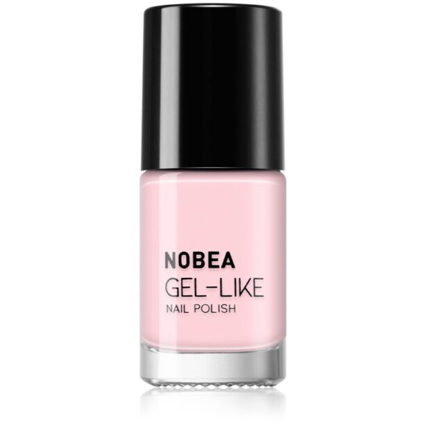 NOBEA Day-to-Day Gel-like Nail Polish lac de unghii cu efect de gel culoare Misty rose #N59 6 ml preţ