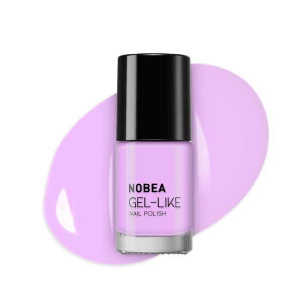 Preţ NOBEA Day-to-Day Gel-like Nail Polish lac de unghii cu efect de gel culoare #N69 Sweet violet 6 ml