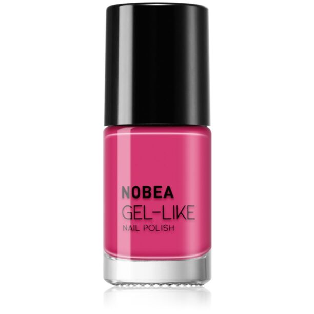 NOBEA Day-to-Day Gel-like Nail Polish lac de unghii cu efect de gel culoare #N71 Pink blossom 6 ml preţ