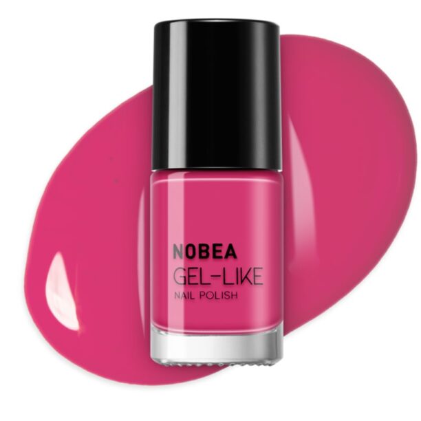 Preţ NOBEA Day-to-Day Gel-like Nail Polish lac de unghii cu efect de gel culoare #N71 Pink blossom 6 ml