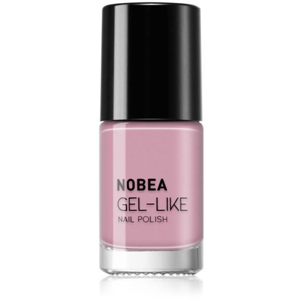 NOBEA Day-to-Day Gel-like Nail Polish lac de unghii cu efect de gel culoare Old style pink #N50 6 ml preţ