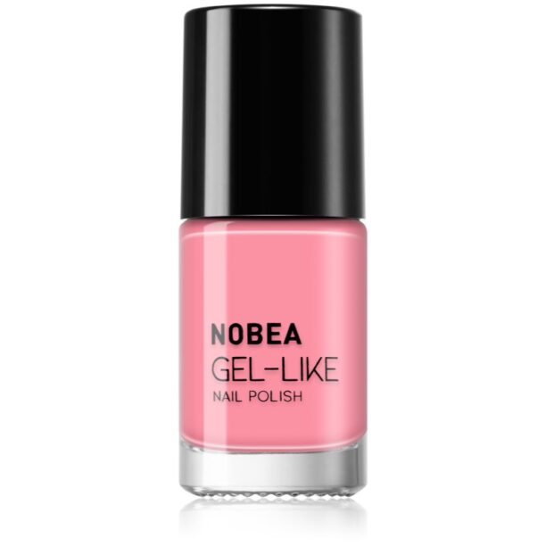 NOBEA Day-to-Day Gel-like Nail Polish lac de unghii cu efect de gel culoare Pink rosé #N02 6 ml preţ