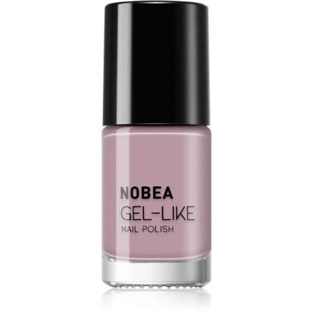 NOBEA Day-to-Day Gel-like Nail Polish lac de unghii cu efect de gel culoare Silky nude #N51 6 ml preţ