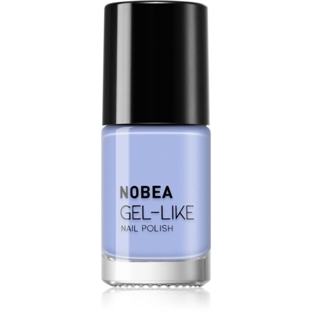 NOBEA Day-to-Day Gel-like Nail Polish lac de unghii cu efect de gel culoare Sky blue #N44 6 ml preţ