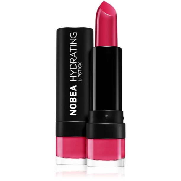 NOBEA Day-to-Day Hydrating Lipstick ruj hidratant culoare Cherry Punch #L12 4