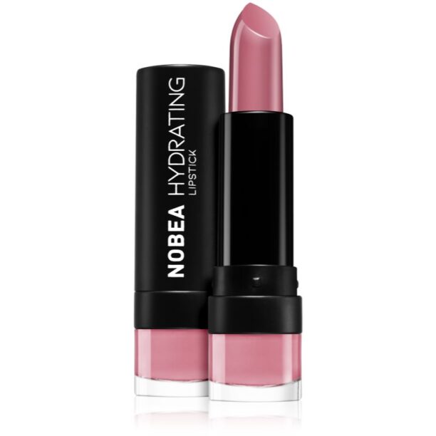 NOBEA Day-to-Day Hydrating Lipstick ruj hidratant culoare French Rose #L08 4